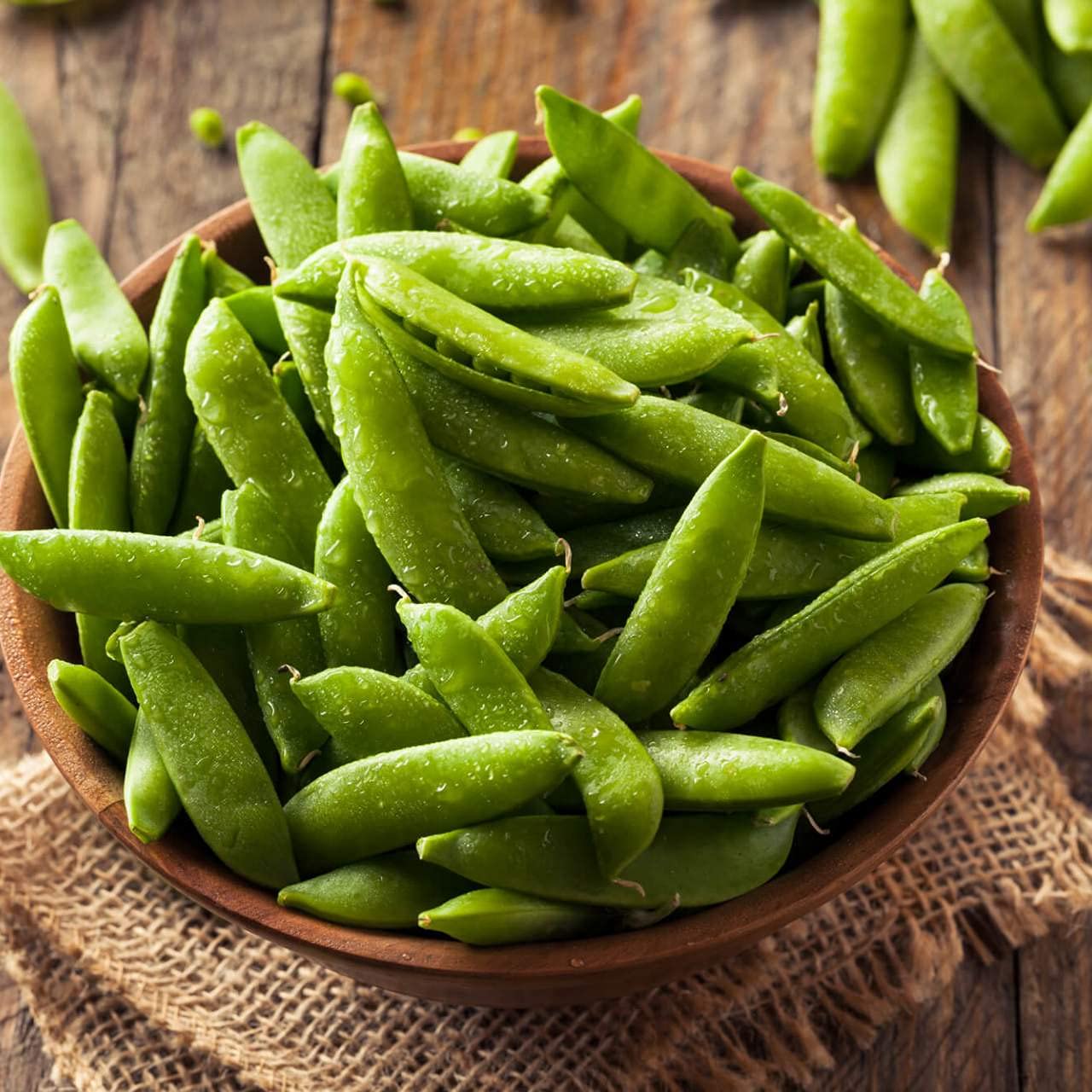 Snap Pea Seeds - Sugar Ann - Pisum sativum