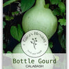 Gaea's Blessing Seeds - Bottle Gourd Seeds - Heirloom Non-GMO Seeds with Easy to Follow Planting Instructions