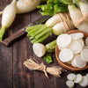Daikon Radish Seeds - Minowase Heirloom - Japanese Style - Raphnius sativus