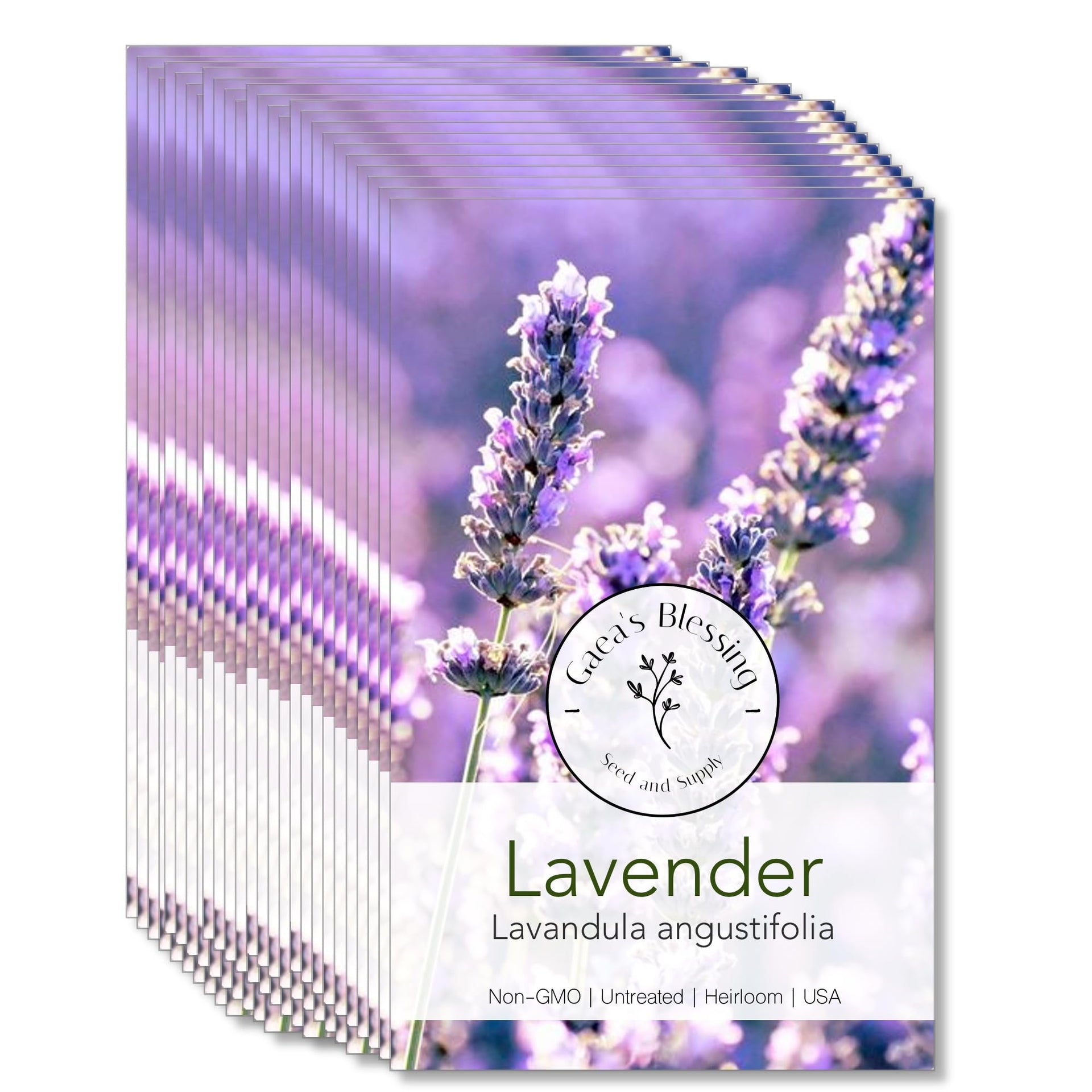 seed starting formula lavender Gaea's Blessing Seeds - Lavender Seeds - Heirloom Non-GMO Seeds with Easy to Follow Instructions - Open-Pollinated, Untreated